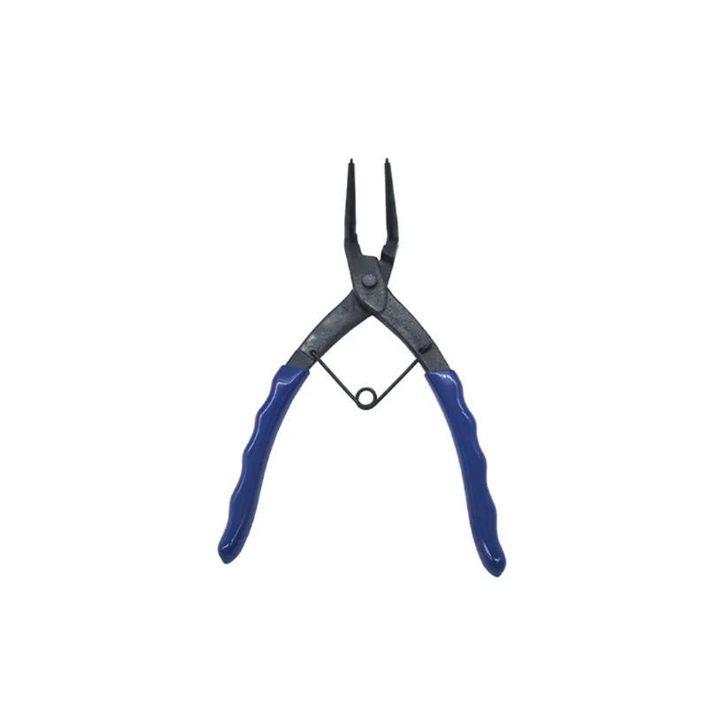 Heavy Duty Internal Snap Ring Pliers 90 Degree Straight Tip Long Nose Circlip Pliers for Professional Auto Maintenance