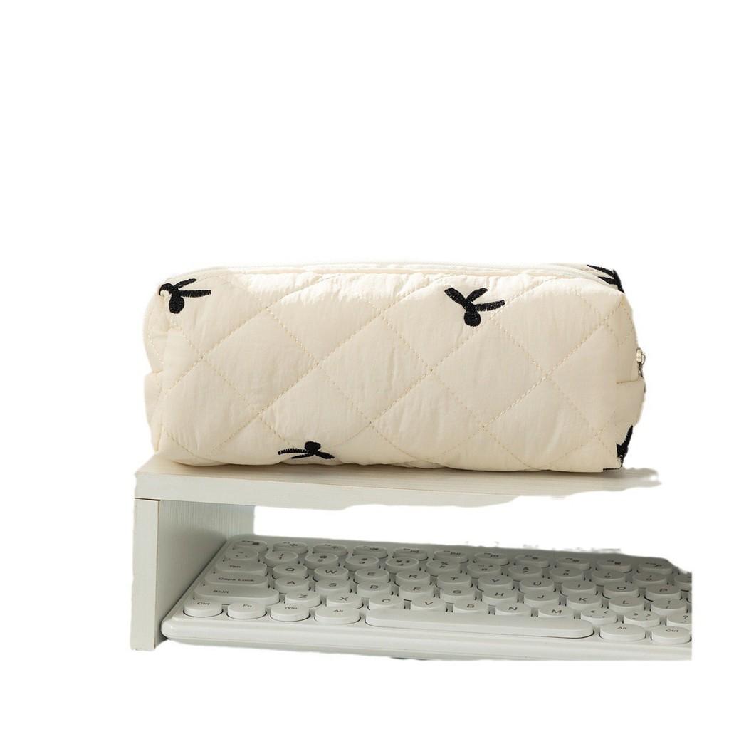 Student Pencil Case Large Capacity Organizer With Polyester Fabric For School And Study Use