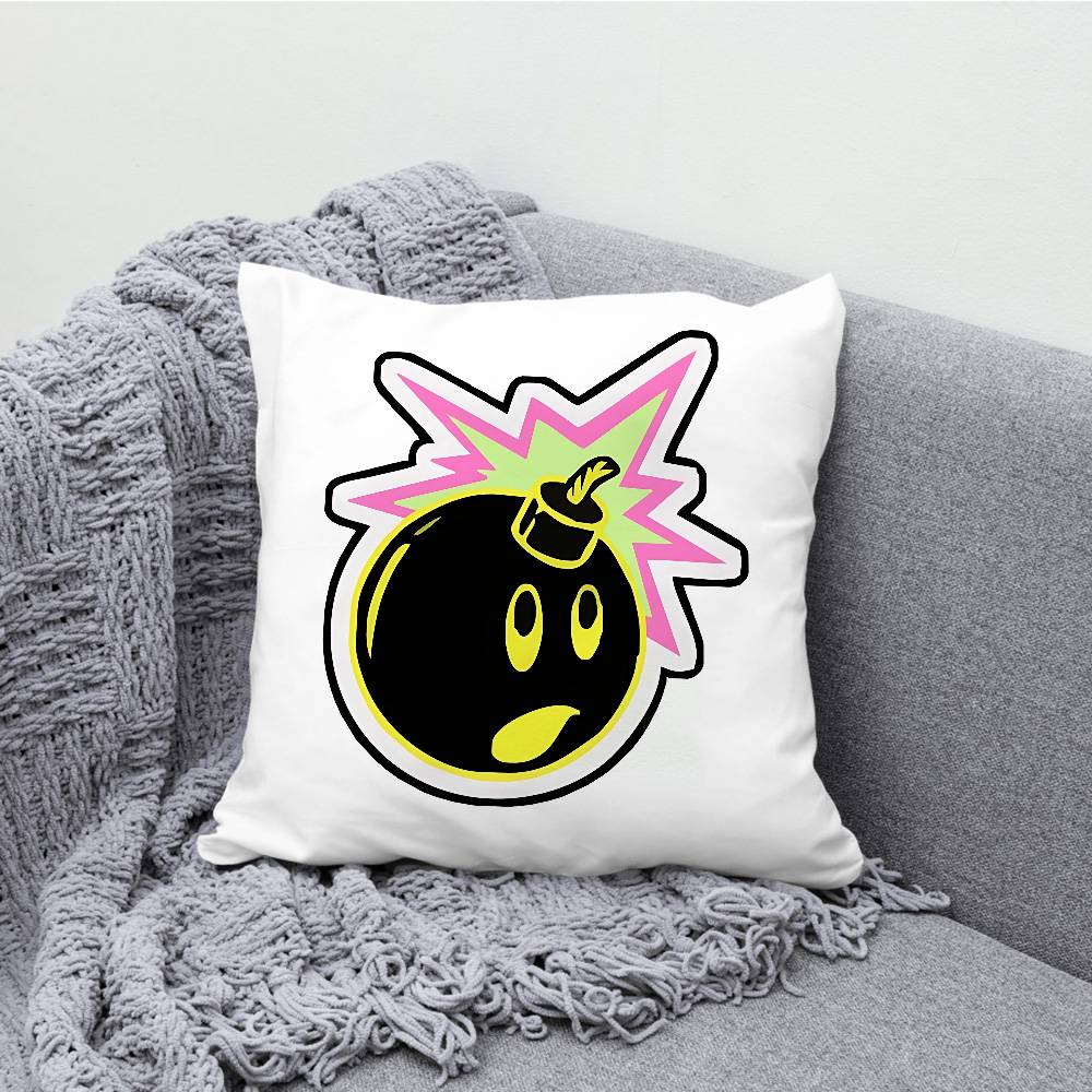 L-Lil P-Peep Pillow Case Print Polyester Fiber 40X40 cm Home Sofa Throw Cushion Cover Decoration