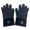 M77992 Damier Graphite Globe Neo Petit Damier Glove Wool Black