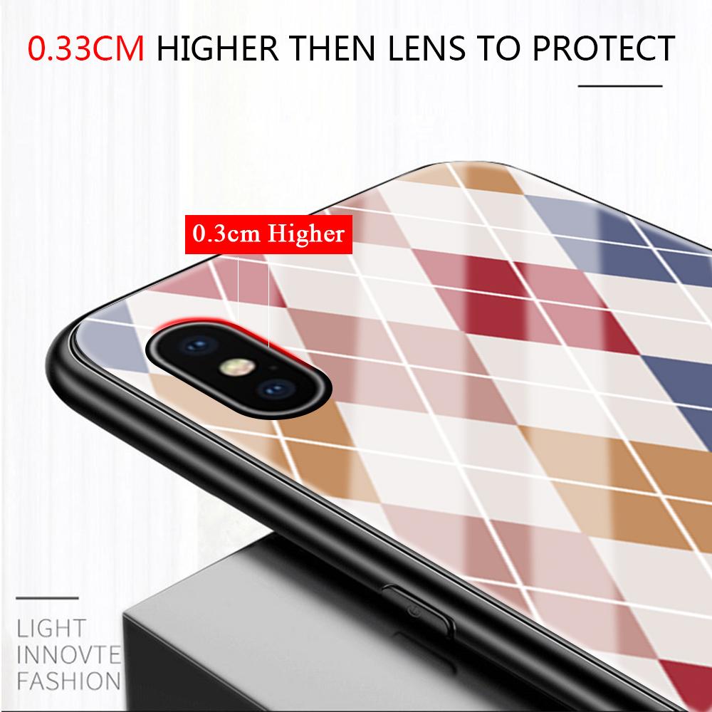 Tempered Glass Phone Case For iPhone 11 12 13 14 15 16 17 Redmi 10 12 14C Note10 Note14 Xiaomi 11Lite PocoC75 Soft Edge Shockproof Smooth Shell