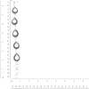 White Topaz Gemstone Friends Jewelry Necklace Set 18-20''
