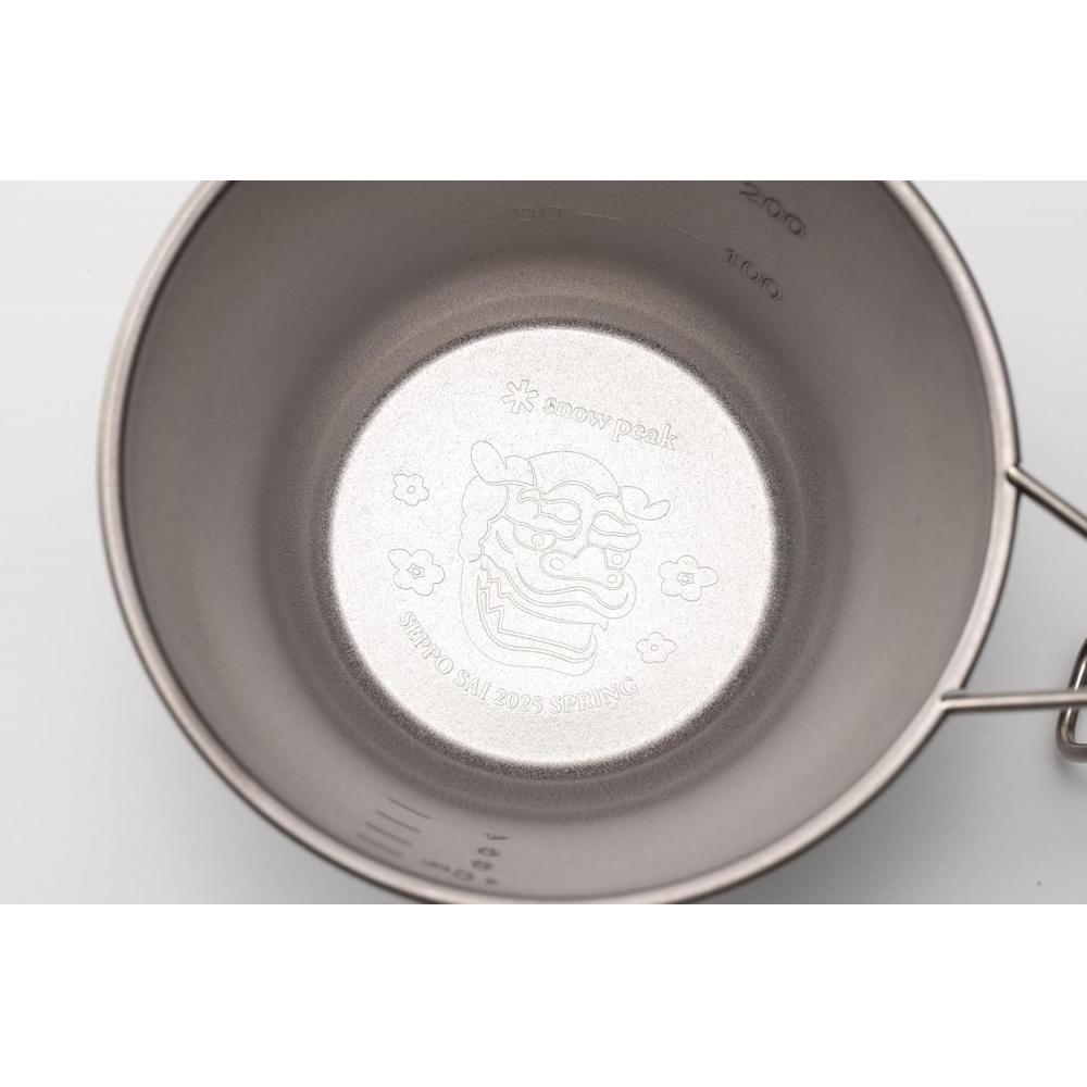 Snowpeak Deep Type Titanium Sierra Cup 360ml Fes 382