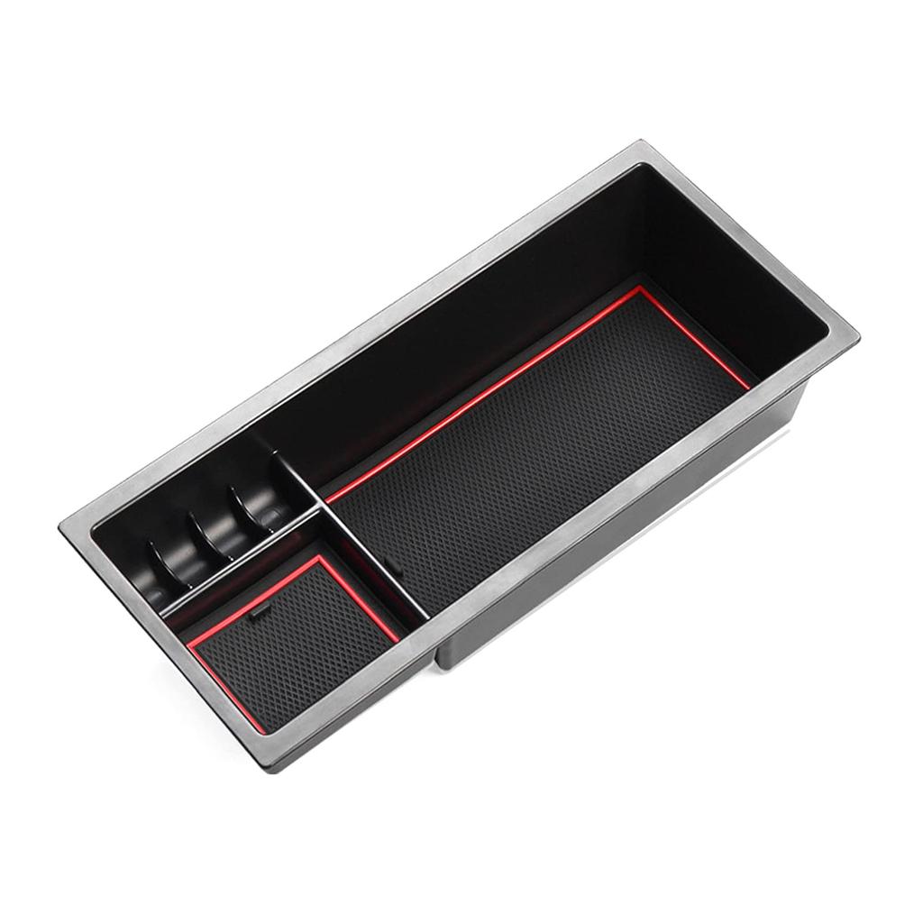 GAFAT Center Console Box for Toyota Prius ZVW50 Car Storage Prius 50 External Console Interior Armrest ABS Small Item Storage (4th Generation,