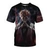 Jujutsu Kaisen Itadori Yuji Graphic T-Shirt, Fashion Anime Tee for Men Women, Breathable Polyester Short Sleeve, Casual Streetwear Tops