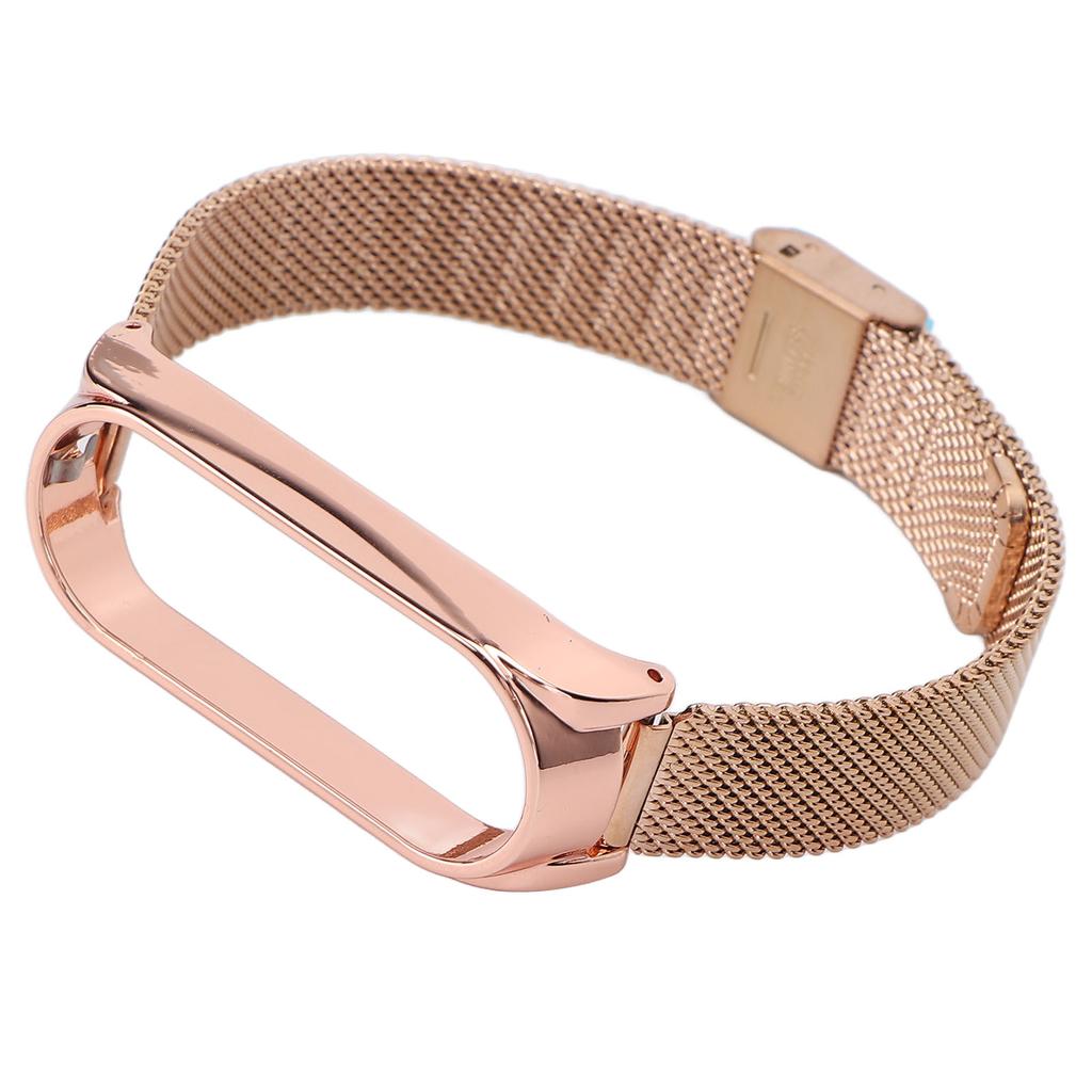 Metal Band Compatible for Xiaomi Mi Band 6 Smartwatch Replacement Steel Strap Bracelet Wristband Accessories