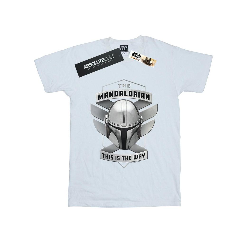 STAR WARS Mens The Mandalorian This Is The Way Mando T-Shirt