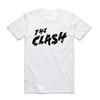 2026 Moda Más Nueva Estampado The Clash London Calling Camiseta Blanca para Hombre Banda de Rock Verano Casual Manga Corta Cuello Redondo Camiseta