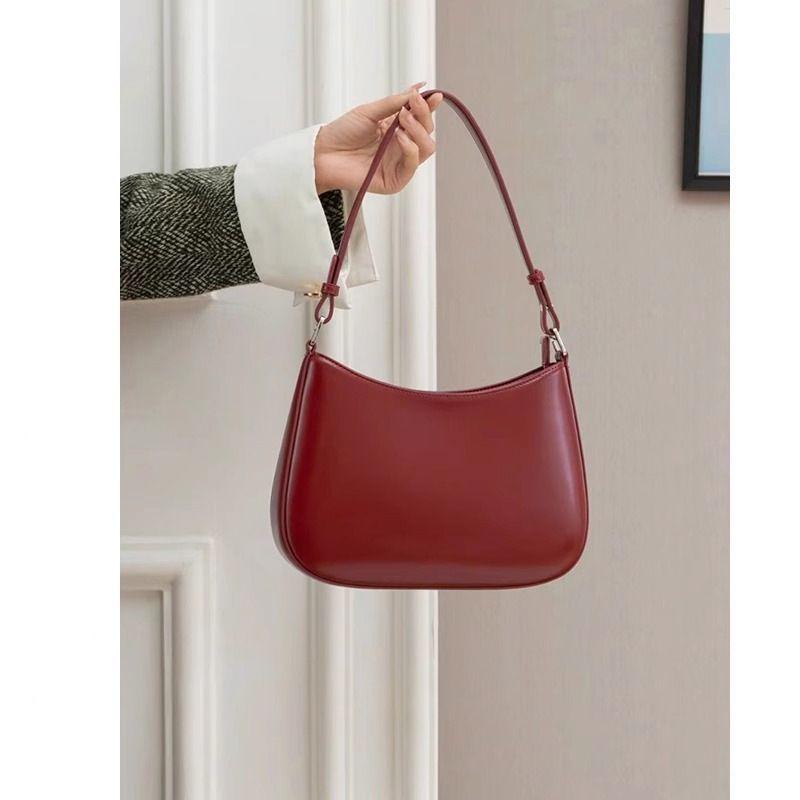 

2025 Красная Ретро Универсальная Свадебная Сумка-тоут через плечо и кроссбоди красный