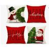 New Christmas Pillow 4 Combination Picture Pillow Cushion Pillowcase Home Office Pillowcase