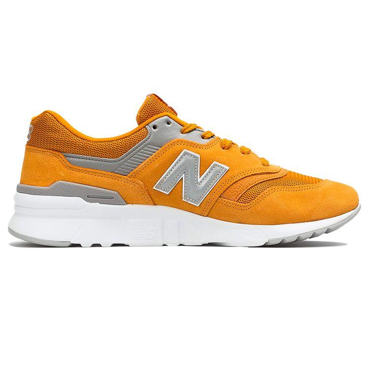 New Balance Nb 997 Classic Low Top Marathon Running Shoes Unisex sneaker Yellow Orange CM997HCF