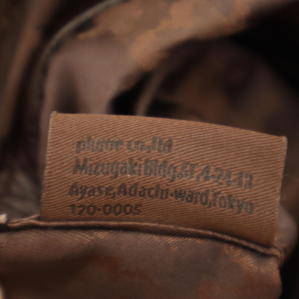 aniary Made In Japan Leather Briefcase Brown Business Bag Men's Used