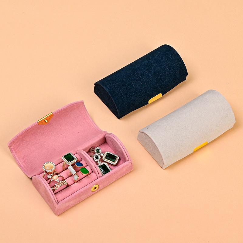 Minimalist Travel Jewelry Box for Rings & Earrings