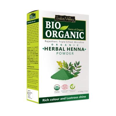 Henné naturel pour les cheveux (100g), Poudre de henné à base de plantes, vallée de l'Indus