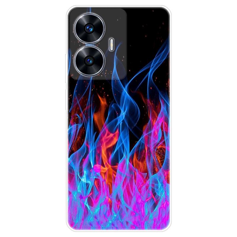 Pro Realme C55 C55 Pouzdro Realme C55 RMX3710 Měkký silikonový zadní kryt Kreslený obal na telefon Módní
