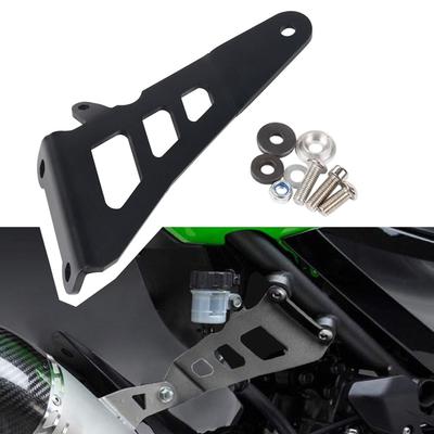 Hinten Fußrasten Rest Blindplatten Motorrad Auspuff Aufhänger Upgrade Änderung Zubehör