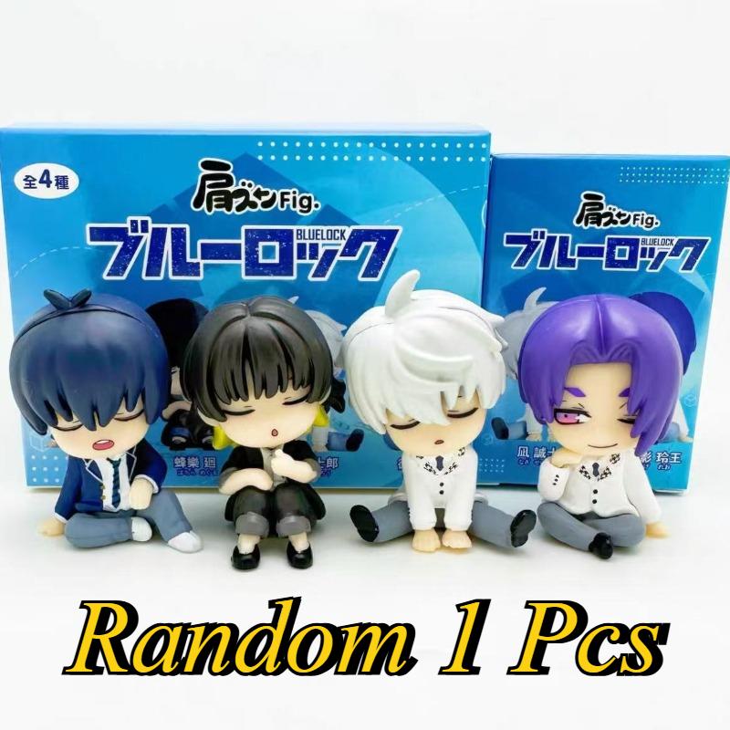 BLUE LOCK Blind Box Isagi Yoichi Bachira Meguru Nagi Seishiro Mikage Reo Model Toys Shoulder To Shoulder Action Figure Kid Gifts