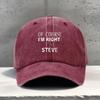 Woven Fabric pc Baseball Cap  with Geometric Print Casual Sport Cap for Men Outdoor Activities Fathers Day  Birthday Gif