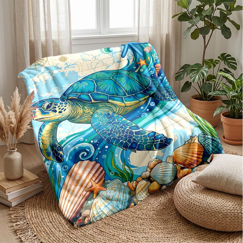 Neon Music Headphones Theme Blanket Lightweight Warm Flannel Blanket Decorative Throw Blanket for Home Decoration