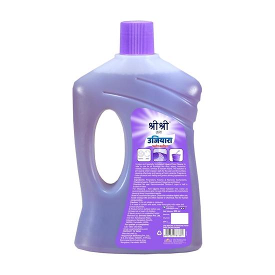 Sri Sri Tattva Ujjiyara Floor Cleaner Lavender Fresh - Long Lasting Freshness, 500 ml (Buy 1 Get 1)