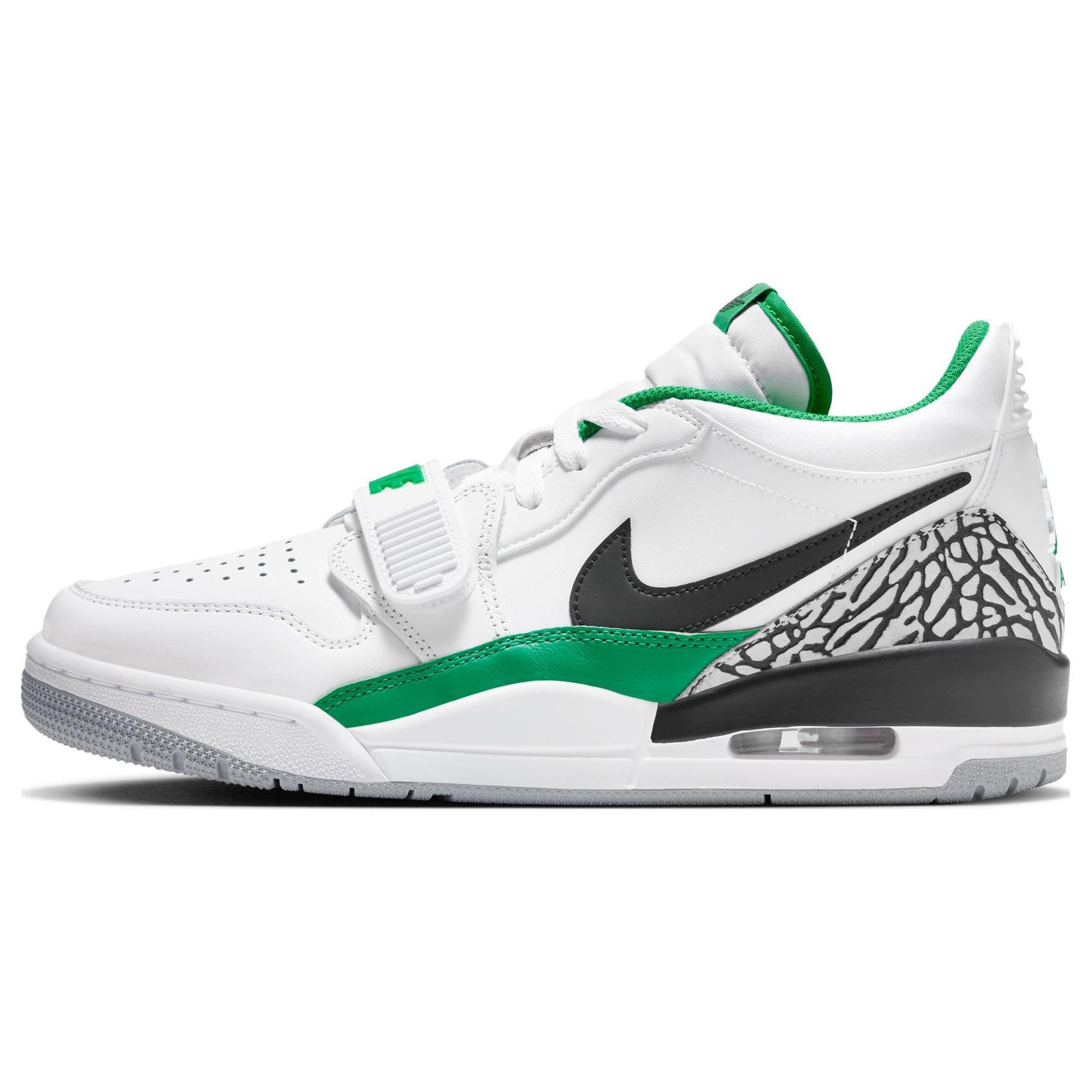 

Новые винтажные баскетбольные кроссовки Air Jordan Legacy 312 Белый/Черный/Зеленый FN3406-101 44