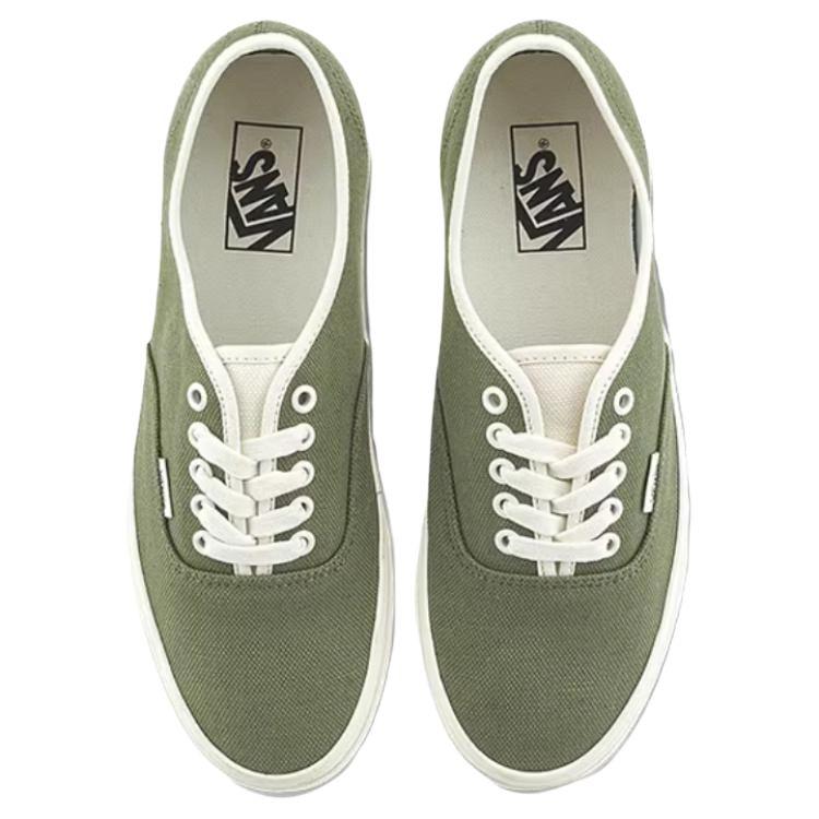 Vans Authentic Comfortable Versatile Low-Top Canvas Shoes Unisex Sneakers Green VN000D7YZBF