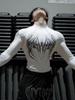 Venom Dragon Compression Long Sleeve Men's Fitness Shirt - Quick-Dry, Elastic Sportswear