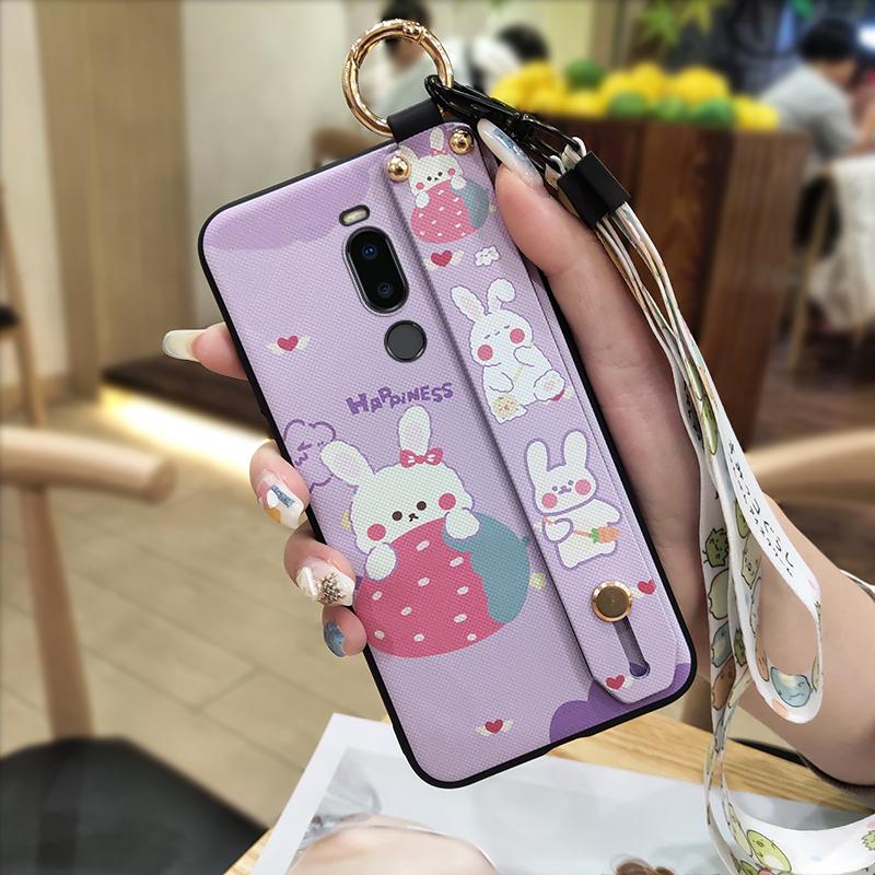 Dirt-resistant Durable Phone Case For Meizu M8/V8 Pro Anti-dust Cute Soft Case Kickstand Silicone Anti-knock Shockproof
