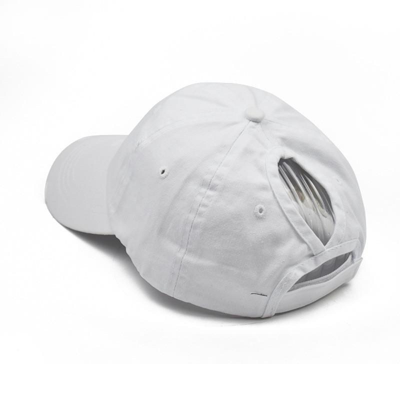 Made Pure Cap Cotton Material Holes Baseball Cap Outdoor Sports Cap