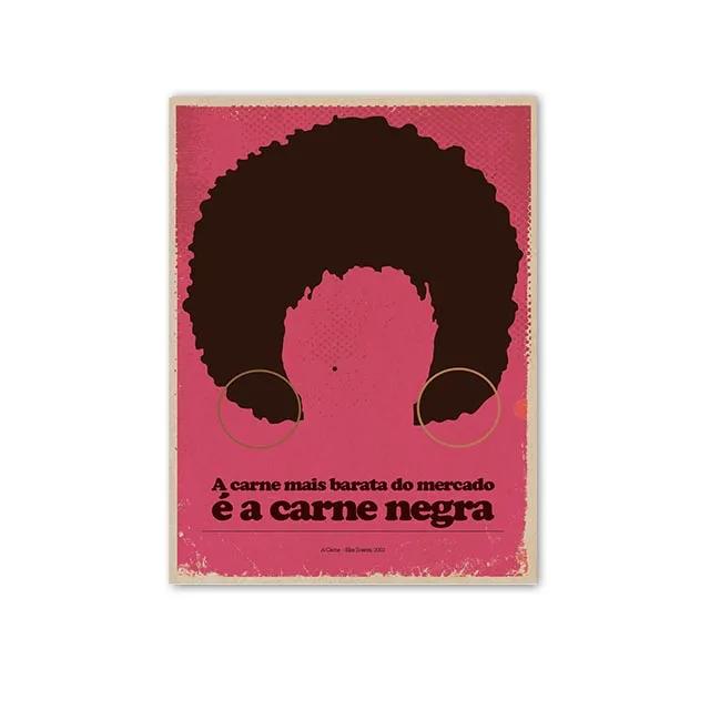 Minimalist Posters by Great Brazilian Artists Classics Brazilian Popular Music Canvas Painting Wall Art Singer Picitures Prints
