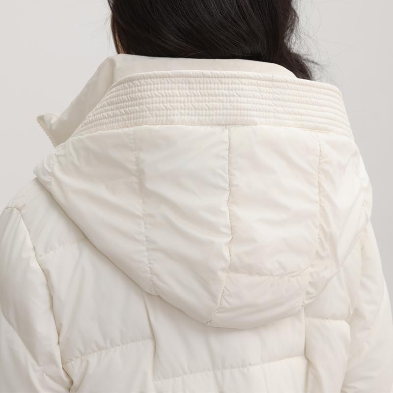 Warm Long Parkas for Women Overcoat With Belt Plus Size Fashion Long Sleeve Thick Woman Winter Coats Hooded