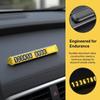 Hidden Parking Phone Number Plate One-Click Privacy Switch Car Parking Card Dashboard Decoration Gadget Gift for Car Lovers