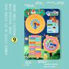 Kids Calendar Time Month Date Day Season Weather Busy Book Learning Chart Board Early Educational Toy for Boys Girls Home School