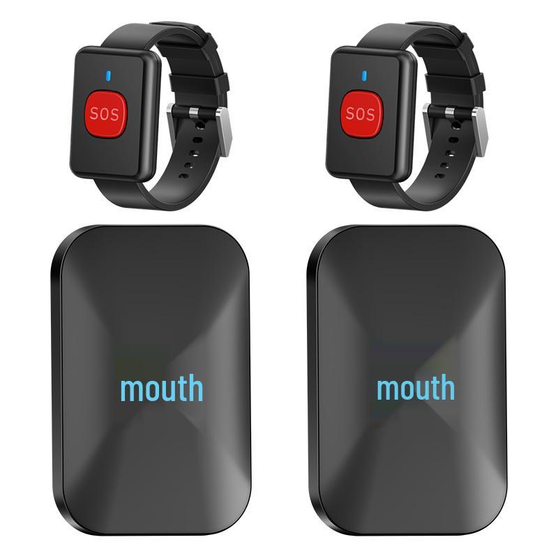 Elderly Emergency Wireless Alarm Wristband: Portable One-Button Call Watch
