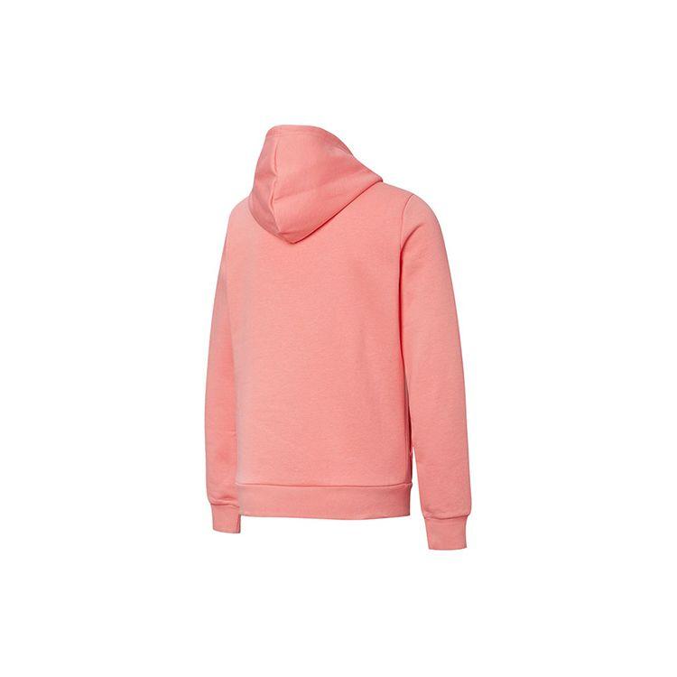 Puma Essentials Fleece Lined Printed Hoodie Women Hoodies Salmon 586939-27