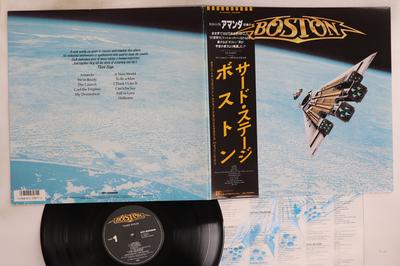 LP Record BOSTON  Third Stage P13403 MCA 1986 Japan Obi Rock Used