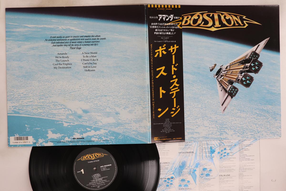 

LP Пластинка BOSTON - Third Stage P13403 MCA 1986 Япония Оби Рок Б/У