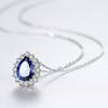 Hot Selling Trendy Silver S925 Necklace for Women Rhodium Diamond Clavicle Chain Pendant for Weddings Other Special Fashion
