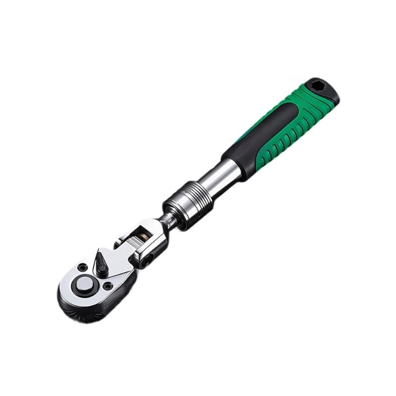 Portable Ratchet Wrench 3/8 1/4 1/2 Drive Socket Screwdriver Bit Driver Quick Releases Ratchet Wrench Repair Tool