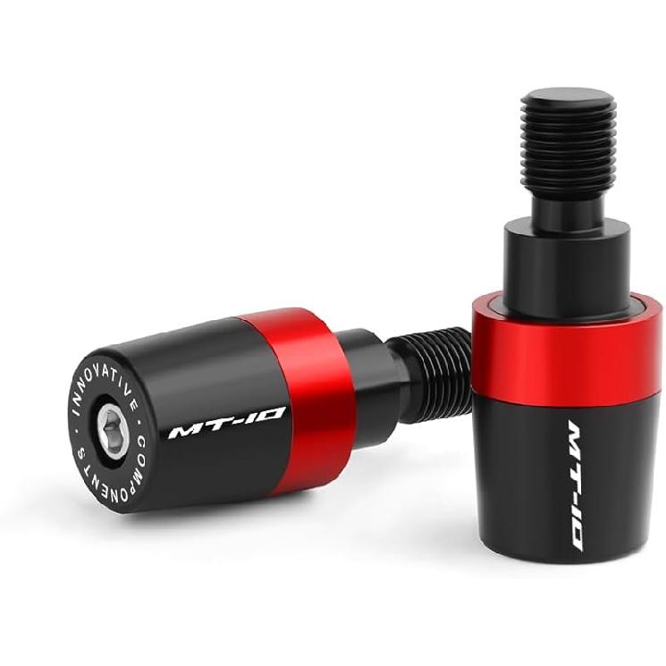 

Торцевые заглушки руля, ручки, заглушки, совместимые с Yamaha MT10 2018 2019 2020 2021 2022 2023 2024 2025 | Мотоциклетная балансировочная накладка MT-10 MT 10 красный