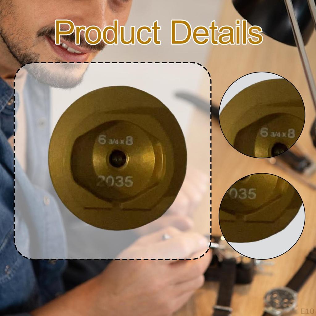 Clock Mechanism Stand with Mounting Base, 31 Cm in Diameter. Tool for Repair, Customization,