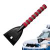 Multi-functional Snow Shovel Car Window Windshield Defrosting Scraper With Silicone Handle Lightweight Snow Shovels For Truck