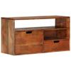 Day and Night - Day and Night Solid Acacia Wood TV Cabinet 80x30x42 Cm