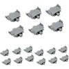 Tomytec Tomytec Tomix N Gauge Closed Type tN Coupler 6 Pcs Sp Gray 0337 Model Railway Supplies X3 1.5mm X3
