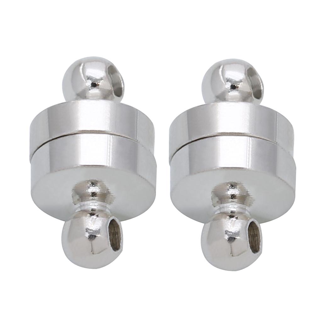 10pcs/lot Round Strong Magnetic Clasps For Jewellery Making Magnet End Clasp Connectors DIY Necklace Bracelet Wholesale