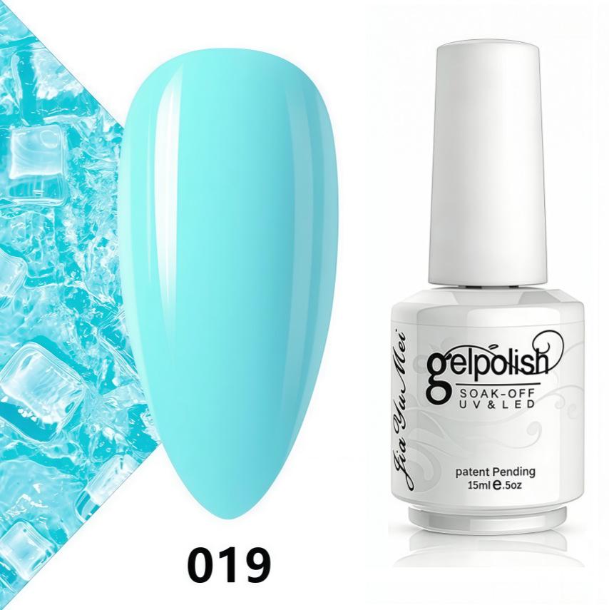 Koudan Long-lasting Gel Nail Polish Set - Firm Base & Top Coat