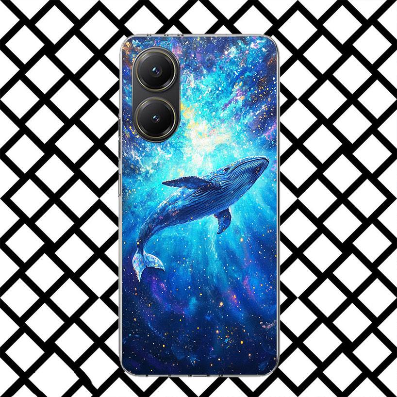 Humpback Whale Sea Giant Phone Case for Xiaomi Poco F7 Ultra X7 X6 X5 Pro X4 Gt M8 M7 Redmi 15 15C 13 13C 12 12C Soft Cover Fund