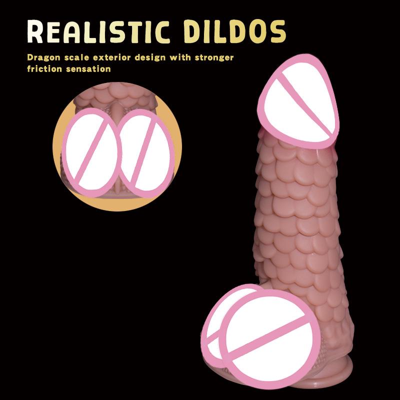 Extra-Large Qilin Silicone Realistic Anal Plug & Extender for Men and Women