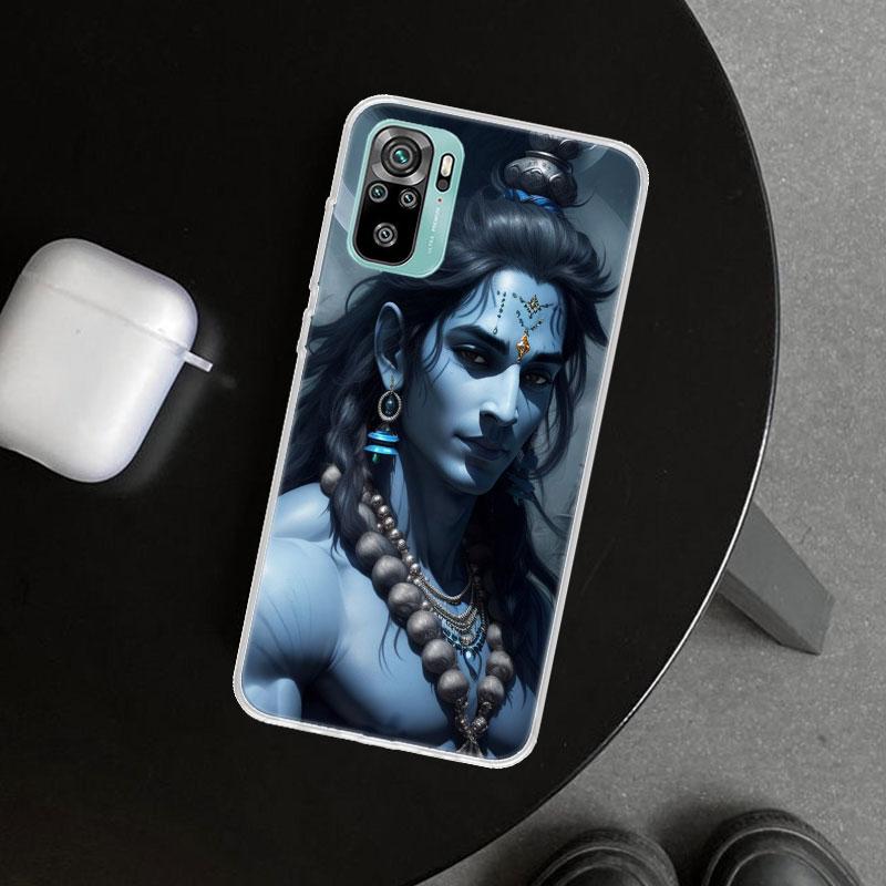 Lord Shiva Hindu God Buddha India Phone Case Cover for Xiaomi Redmi Note 15 14 13 12 11 Pro Plus 14S 12S 11S 11T 11E 10S 10 Cust