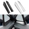 1 Pair Car Door Window A Pillar Post Cover Trim Molding Fit for Toyota C-HR CHR 2016 2017 2018 2019 2020 ABS Accessories